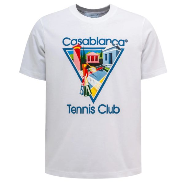Casablanca La Joueuse T-shirt Wit