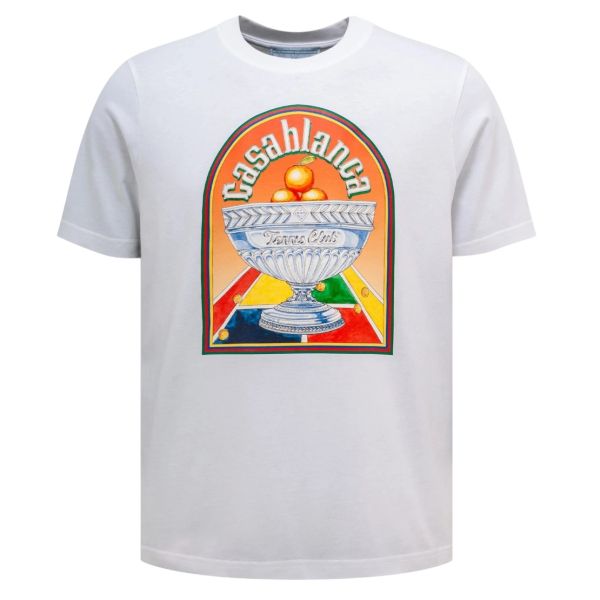 Casablanca Terrain D'Orange T-shirt Wit