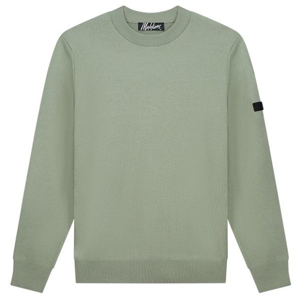 Malelions Knit Sweater Licht Groen