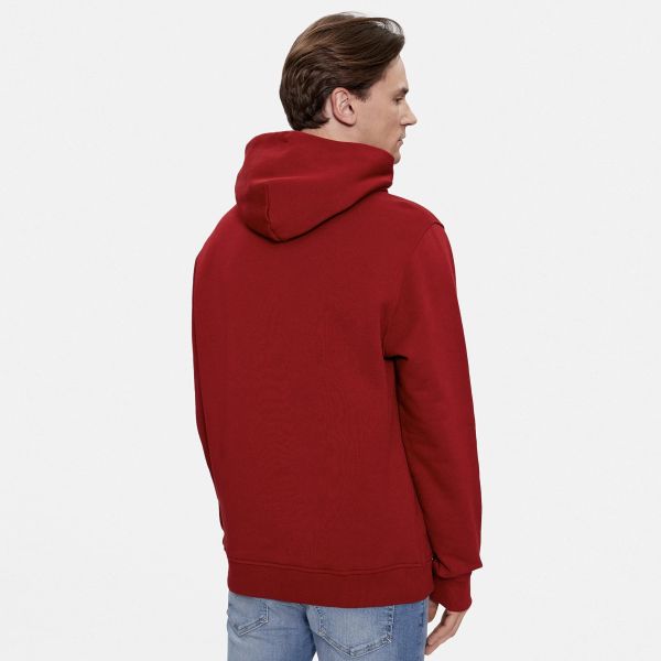 Tommy jeans hoodie rood sale