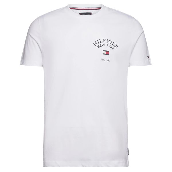 Tommy Hilfiger Arched Varsity T-shirt Wit