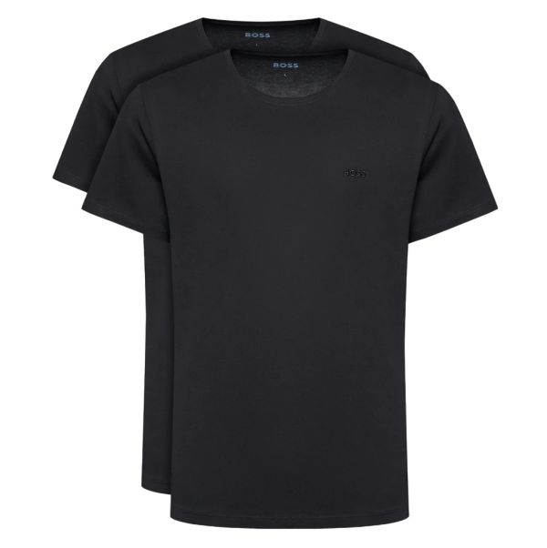 Boss Comfort T-shirt 2-Pack Zwart