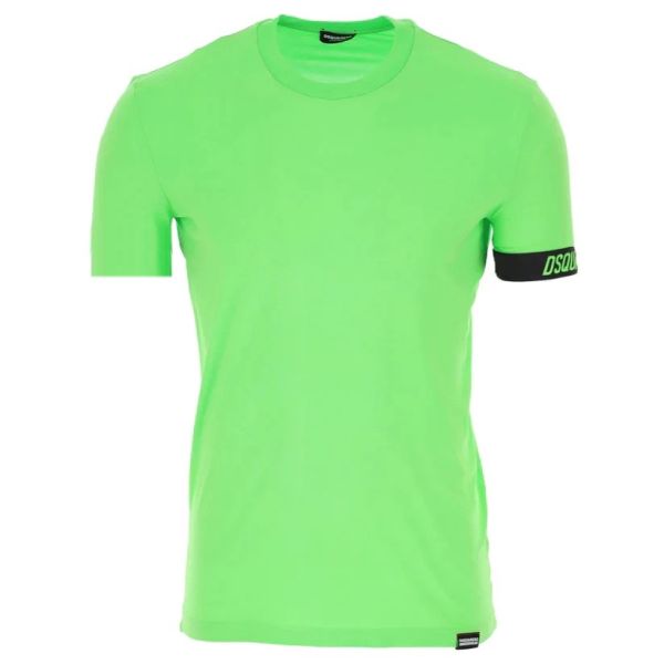 Dsquared2 Basic Technicolor T-shirt Groen