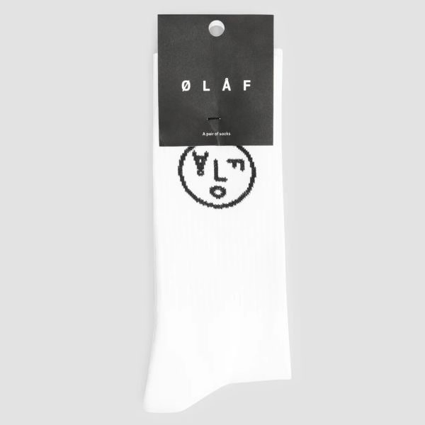 Olaf Face Sokken Wit