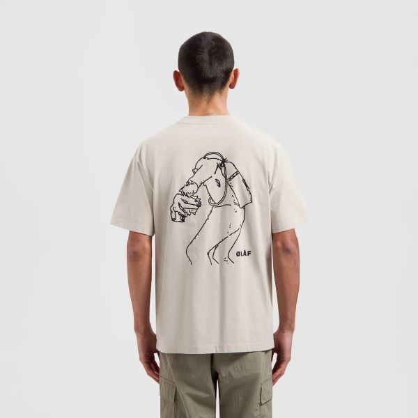 Olaf Diver T-shirt Beige
