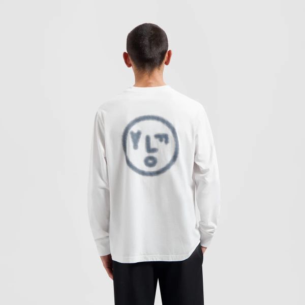 Olaf Pixelated Face Longsleeve T-shirt Wit