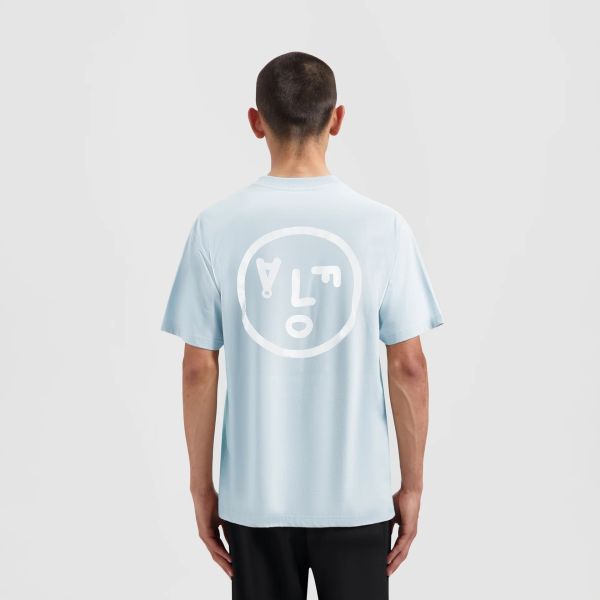 Olaf Face T-shirt Licht Blauw