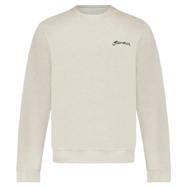 Flâneur Signature Sweater Grijs