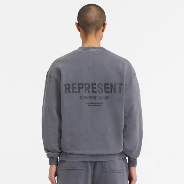 Represent Owners Club Sweater Antraciet