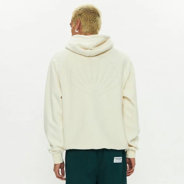 New Amsterdam Surf Association Outline Logo Hoodie Off White
