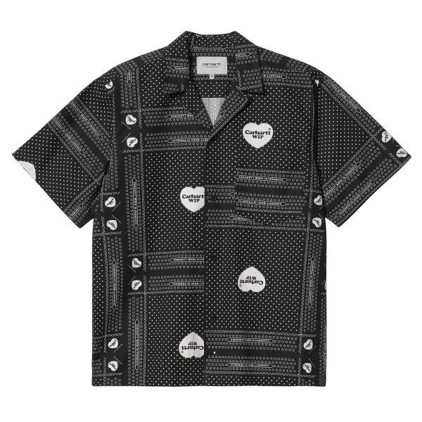 Carhartt Heart Bandana Overhemd Zwart