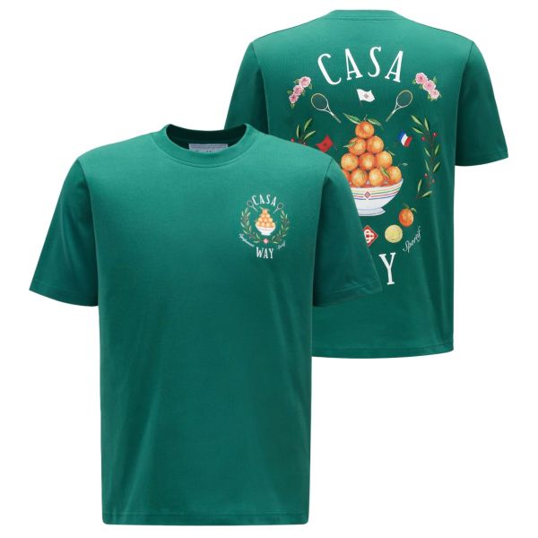 Casablanca Casa Way T-shirt Groen