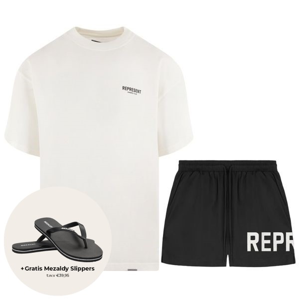 Represent Owners Club Zomerset Wit Zwart