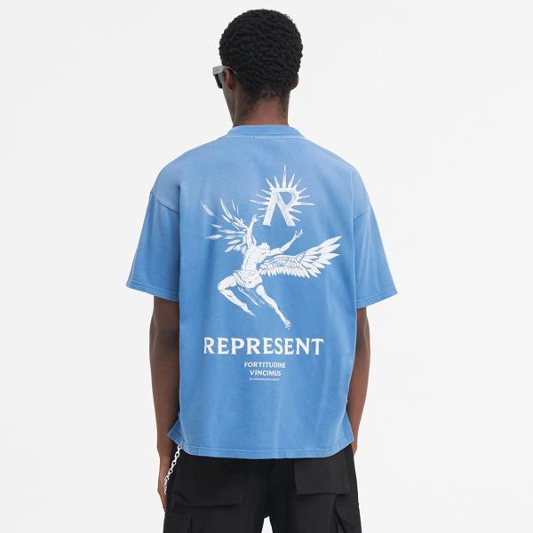 Represent Icarus T-shirt Blauw