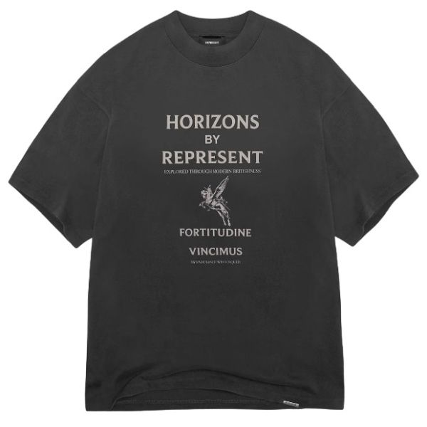 Represent Horizons T-shirt Zwart
