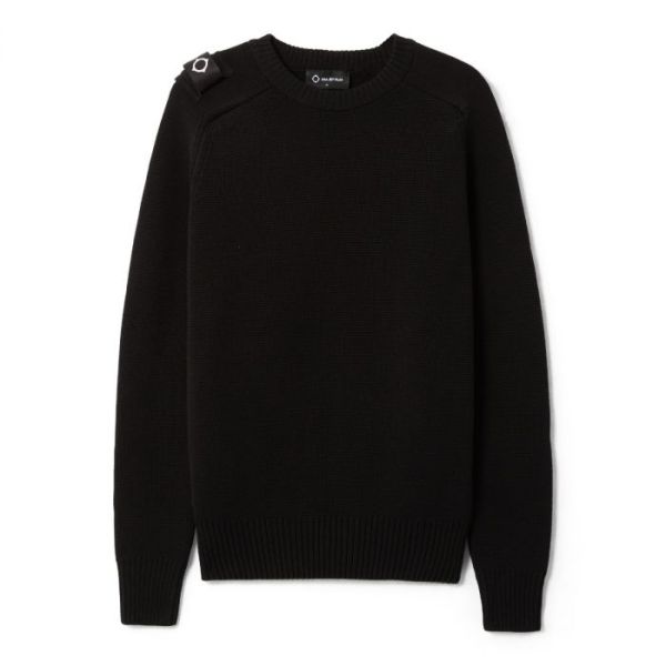 Ma.strum Milano Knitted Sweater Zwart
