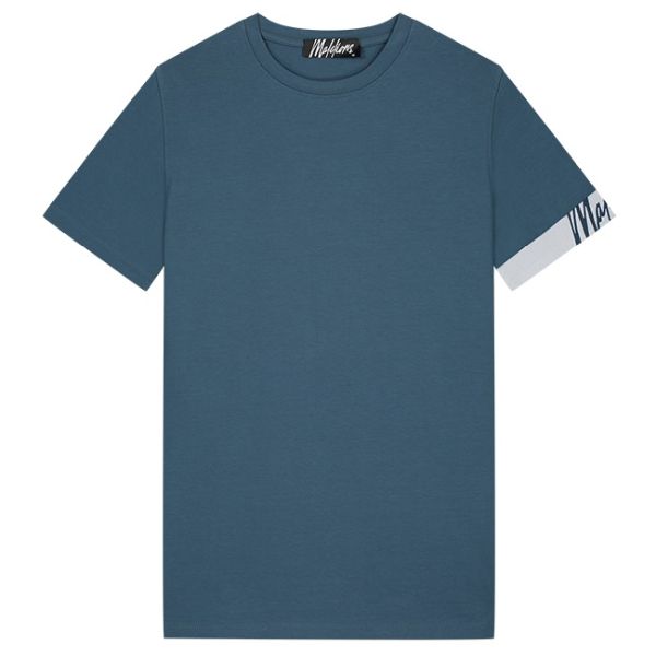 Malelions Captain T-shirt 2.0 Blauw