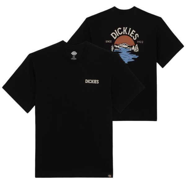 Dickies Beach T-shirt Zwart