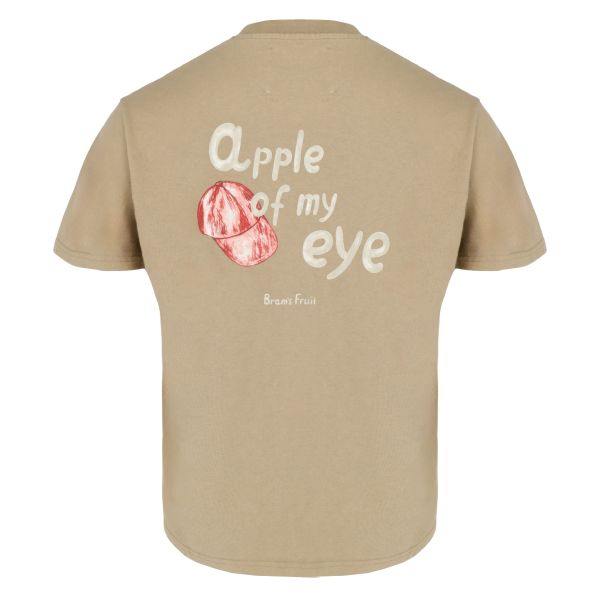 Bram’s Fruit Apple Of My Eye T-shirt Beige