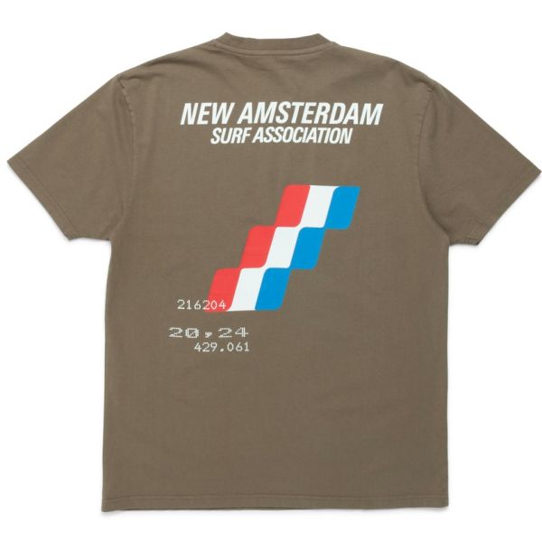 New Amsterdam Surf Association Ticket T-shirt Bruin