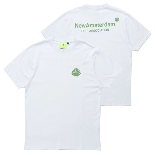 New Amsterdam Surf Association Logo T-shirt Wit