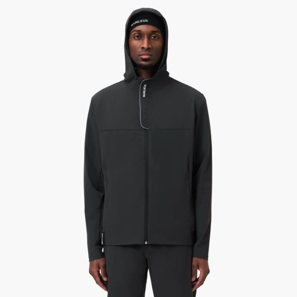 Banlieue B+ Performance Tracktop Hooded Top Antraciet