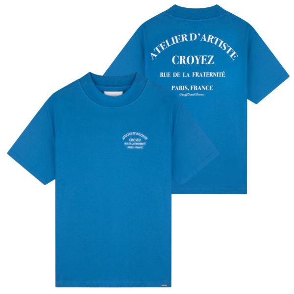 Croyez Atelier T-shirt Blauw