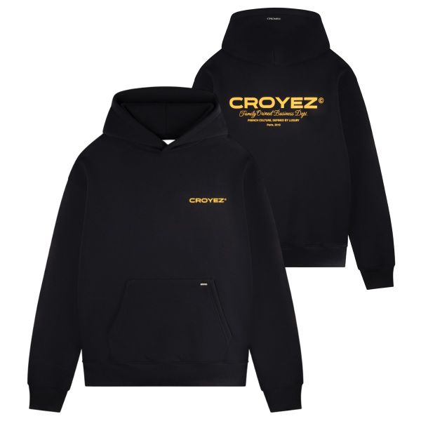 Croyez Family Owned Business Hoodie Zwart