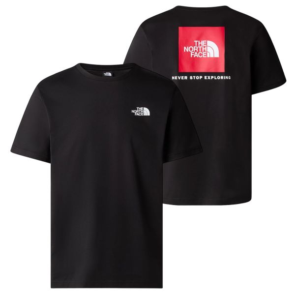 The North Face Redbox T-shirt Zwart/Rood