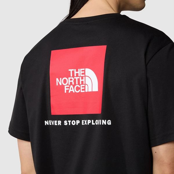 The North Face Redbox T-shirt Zwart/Rood