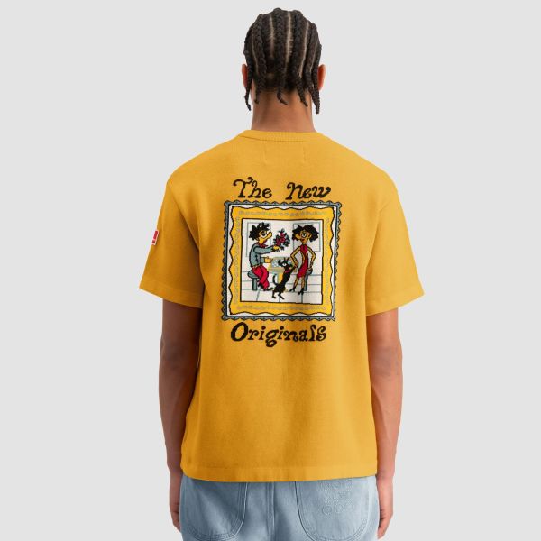 The New Originals Lovers Knit T-shirt Geel