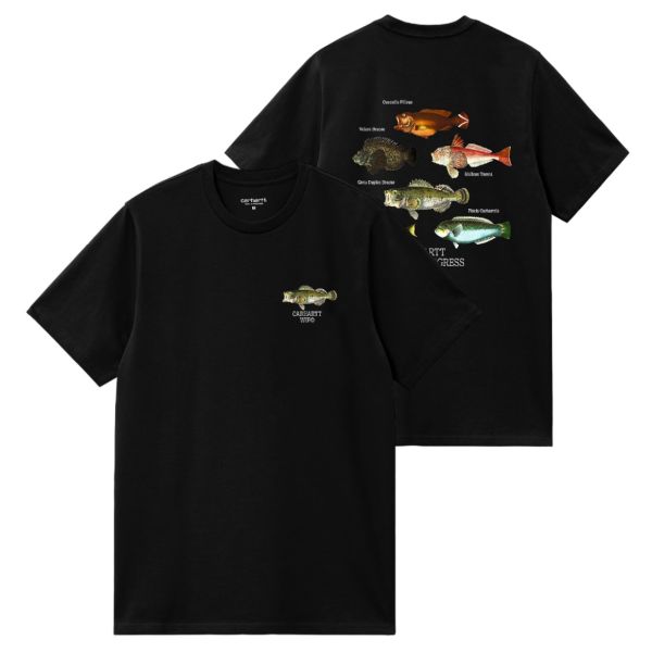 Carhartt Fish T-shirt Zwart
