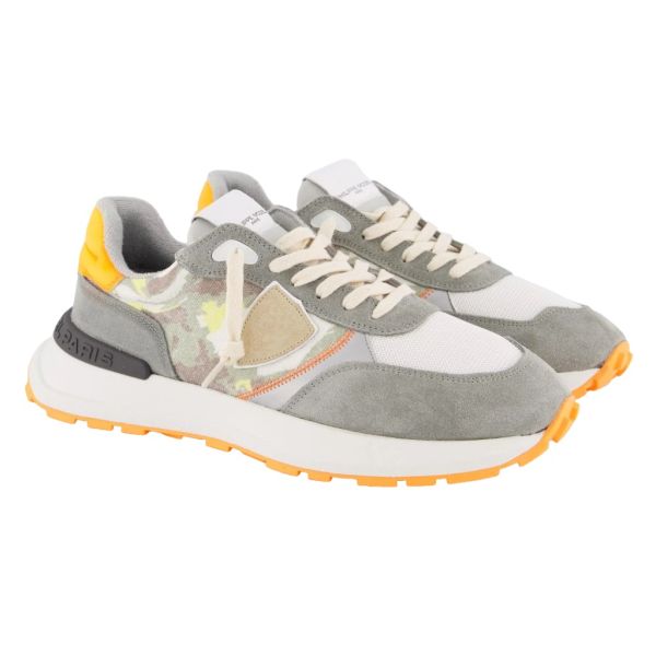 Philippe Model Antibes Sneaker Grijs/Geel