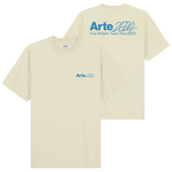 Arte Antwerp Teo Back T-shirt Off White