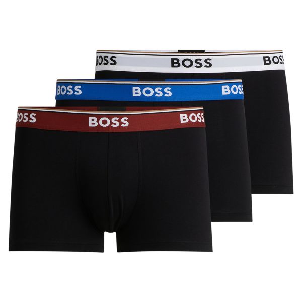 Boss Trunk Boxer 3-Pack Wit/Blauw/Rood