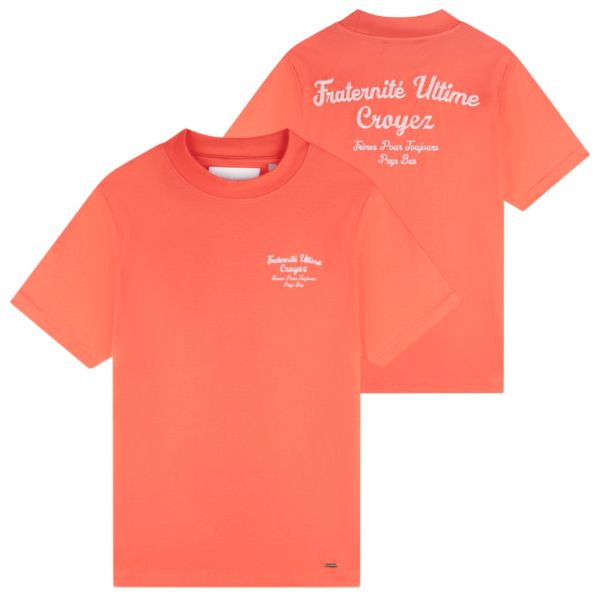 Croyez Fraternité T-shirt Coral