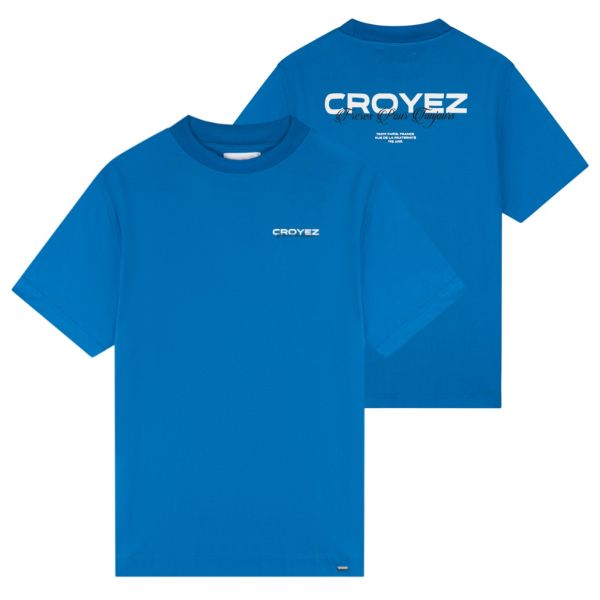 Croyez Frères T-shirt Blauw