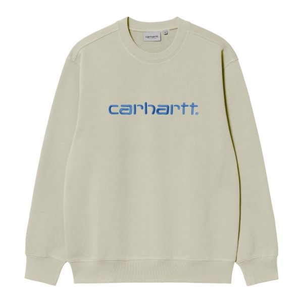 Carhartt Logo Sweater Beige