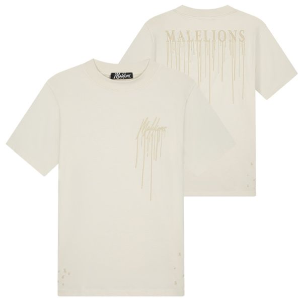 Malelions Painter T-shirt Off White