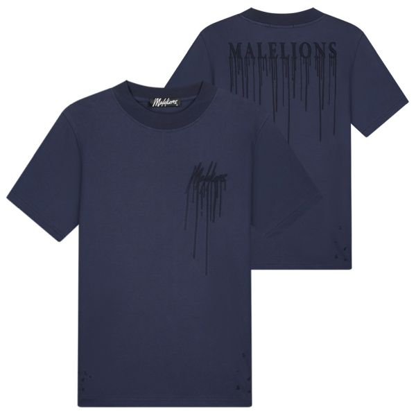 Malelions Painter T-shirt Navy