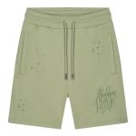 Malelions Painter Korte Broek Licht Groen