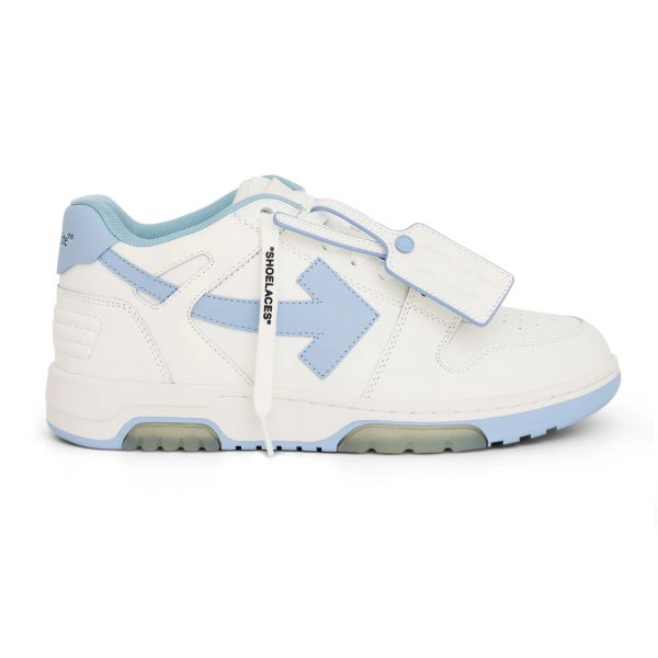 Off-White Out Of Office Sneaker Wit/Licht Blauw