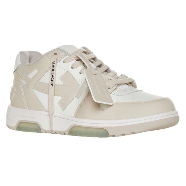 Off-White Out Of Office Sneaker Beige/Wit