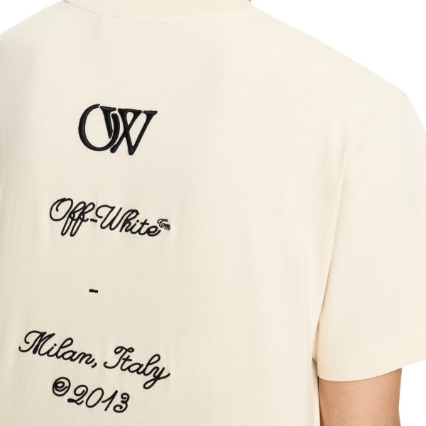 Off-White 23 Logo Slim T-shirt Off White