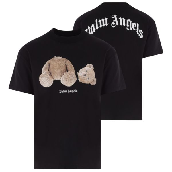Palm Angels Bear T-shirt Zwart