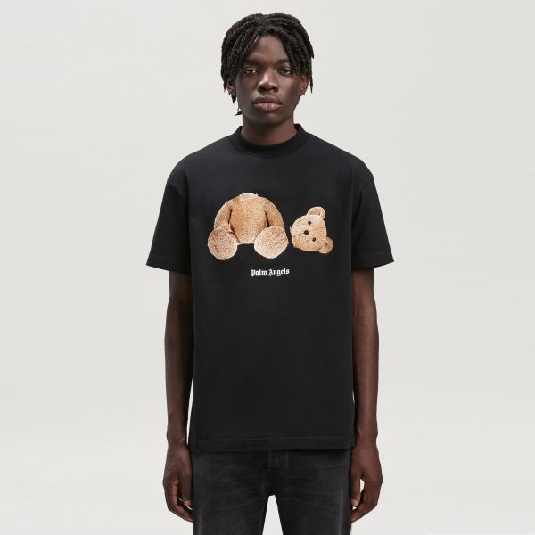 Palm Angels Bear T-shirt Zwart