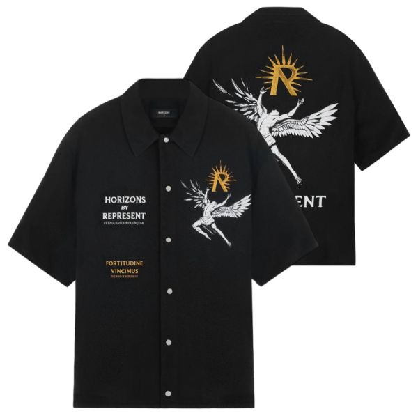 Represent Icarus Overhemd Zwart