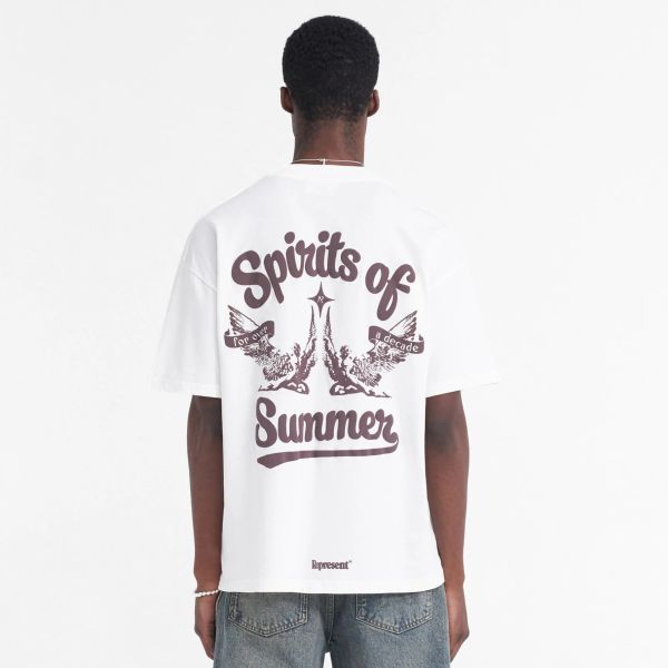 Represent Spirits Of Summer T-shirt Wit