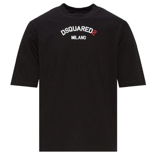 Dsquared2 Milano Loose Fit T-shirt Zwart