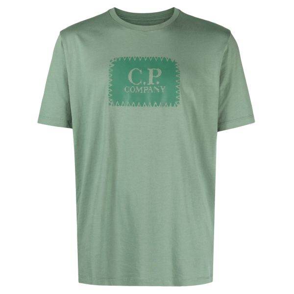 CP Company Label T-shirt Groen